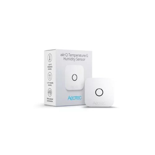 Aeotec aërQ – hőmérséklet- és páratartalom-érzékelő – Z-Wave (ZWA039)