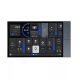 Shelly Wall Display XL Silver — 10,1″-es fali vezérlőpanel és villanykapcsoló, Wi-Fi, Bluetooth, szürke