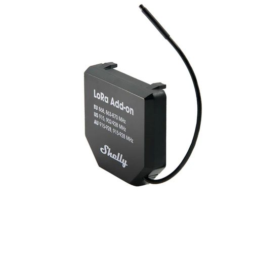 Shelly LoRa Add-on nagy hatótávolságú kommunikációs bővítőmodul