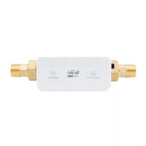   Shelly Neo Smart Water Valve NAS-WV02W – okos vízelzáró szelep, átfolyás-, nyomás- és hőmérsékletméréssel, DN25, Wi-Fi, Bluetooth