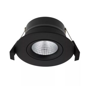   Shelly LightSolutions Hilux DS8 Black – okos spot lámpa, dimmelhető, színhőmérséklet 2200K – 6000K, Wi-Fi, Bluetooth, fekete