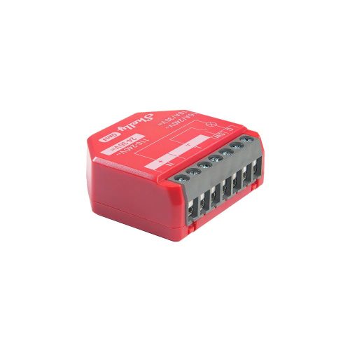 Shelly 1PM Gen4 egy áramkörös Wi-Fi + Bluetooth / Zigbee 3.0 multi-protokoll okosrelé, Matter kompatibilis, áramfogyasztás-méréssel (16A)