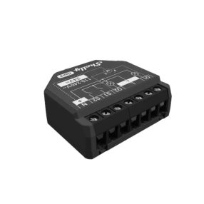   Shelly 2PM Gen3 WiFi + Bluetooth, két áramkörös okosrelé, áramfogyasztás-méréssel, redőnyvezérléssel