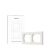 Aqara H2 dupla EU sorolókeret, fehér