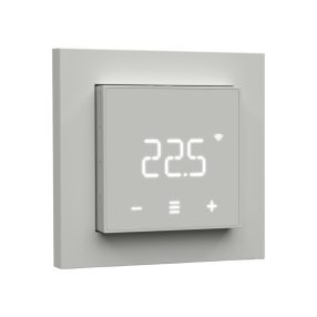   Heatit WiFi7 okos szobatermosztát – Wi-Fi + Bluetooth, érintőkijelző, fehér