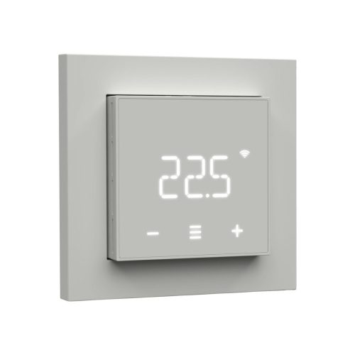 Heatit WiFi7 okos szobatermosztát – Wi-Fi + Bluetooth, érintőkijelző, fehér