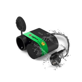   Nous A4Z Zigbee okos kültéri konnektor elosztó, dupla Tuya