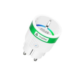   Nous A8M Wi-Fi-s fogyasztásmérős okoskonnektor, Tuya és Matter kompatibilis (16A)
