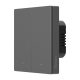 Sonoff SwitchMan M5 – 2 áramkörös villanykapcsoló, Wi-Fi, Matter, (ÚJ) szürke (M5-2C-86M)