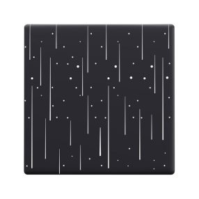   Sonoff TX Ultimate T5-1C WiFi + eWeLink-Remote, érintős 1 gombos villanykapcsoló (fehér) + Égbolt mintás előlap