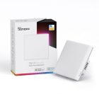 Sonoff TX Ultimate T5-1C WiFi + eWeLink-Remote, érintős 1 gombos villanykapcsoló (fehér) + Rajzfilm mintás előlap
