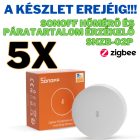 5 darab Sonoff Zigbee (SNZB-02P) hőmérő és páratartalom érzékelő mini vezetéknélküli szenzor