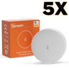 5 darab Sonoff Zigbee (SNZB-02P) hőmérő és páratartalom érzékelő mini vezetéknélküli szenzor