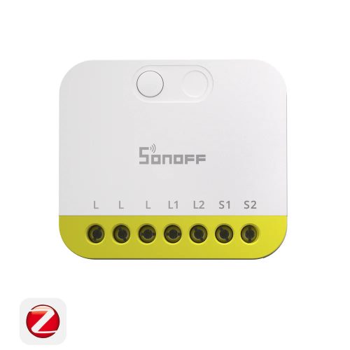 Sonoff MINI DUO-L két áramkörös, csak fázis mini relémodul, Zigbee (MINI-ZB2GS-L)