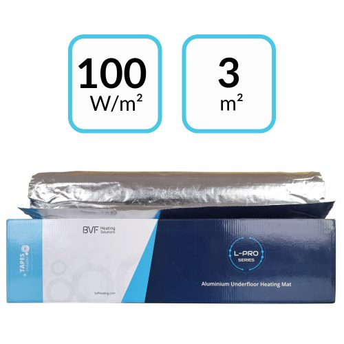 BVF L-PRO alu fűtőszőnyeg 100W / 3 m²