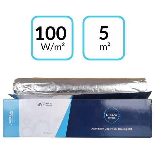 BVF L-PRO alu fűtőszőnyeg 100W / 5 m²